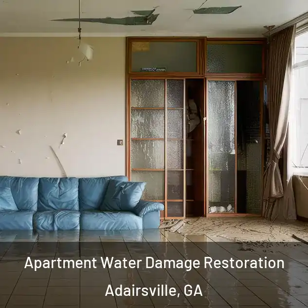  Apartment Water Damage Restoration Adairsville, GA