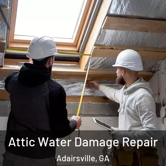  Attic Water Damage Repair Adairsville, GA