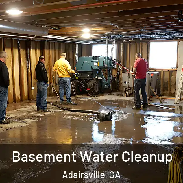  Basement Water Cleanup Adairsville, GA