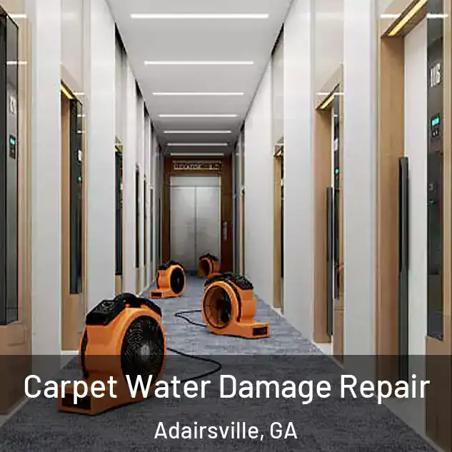  Carpet Water Damage Repair Adairsville, GA