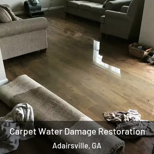  Carpet Water Damage Restoration Adairsville, GA