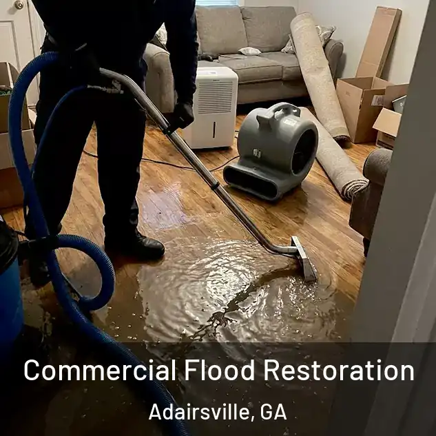  Commercial Flood Restoration Adairsville, GA