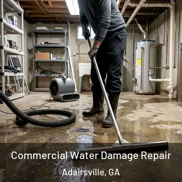  Commercial Water Damage Repair Adairsville, GA