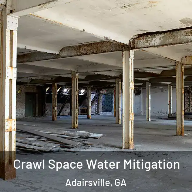 Crawl Space Water Mitigation Adairsville, GA
