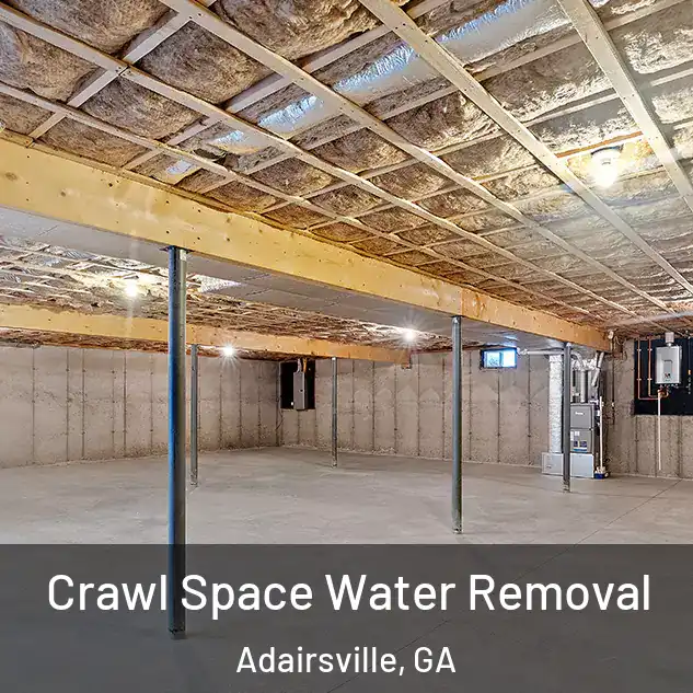  Crawl Space Water Removal Adairsville, GA