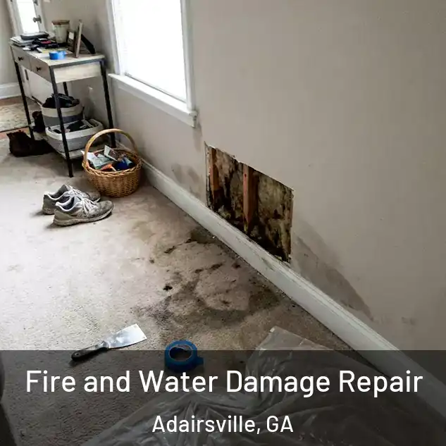  Fire and Water Damage Repair Adairsville, GA