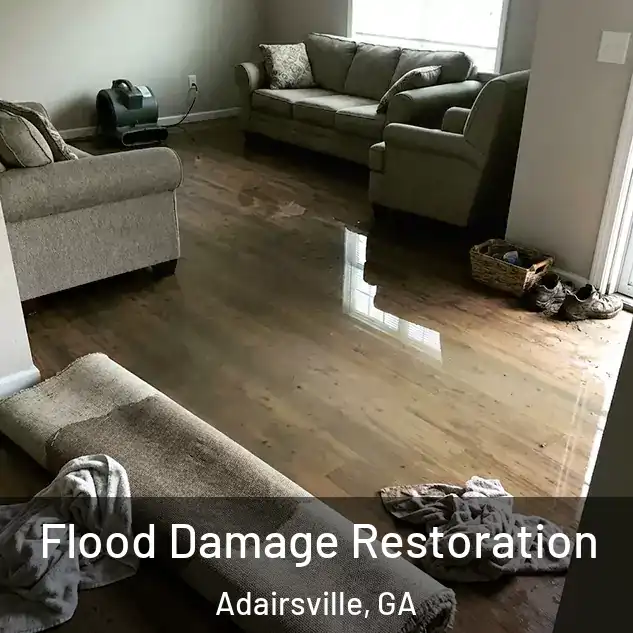  Flood Damage Restoration Adairsville, GA