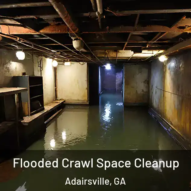  Flooded Crawl Space Cleanup Adairsville, GA