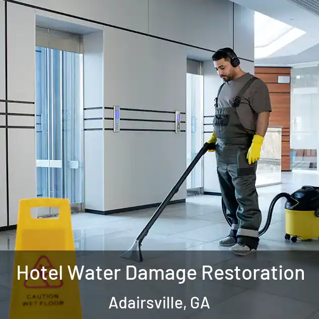  Hotel Water Damage Restoration Adairsville, GA