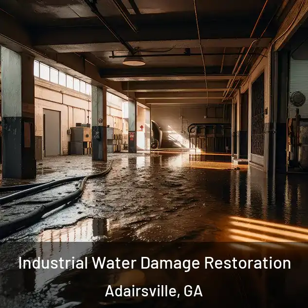  Industrial Water Damage Restoration Adairsville, GA
