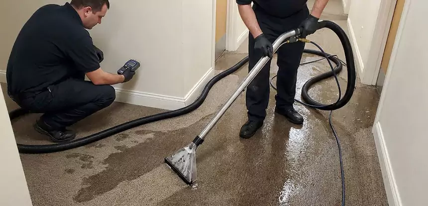 Basement Flooded Carpet Soaked Recovery in Adairsville
