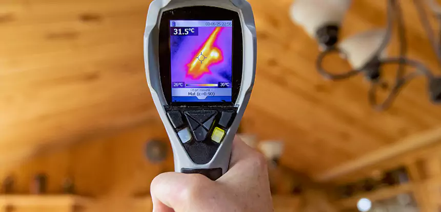 Infrared Camera Roof Leak Detection in Adairsville