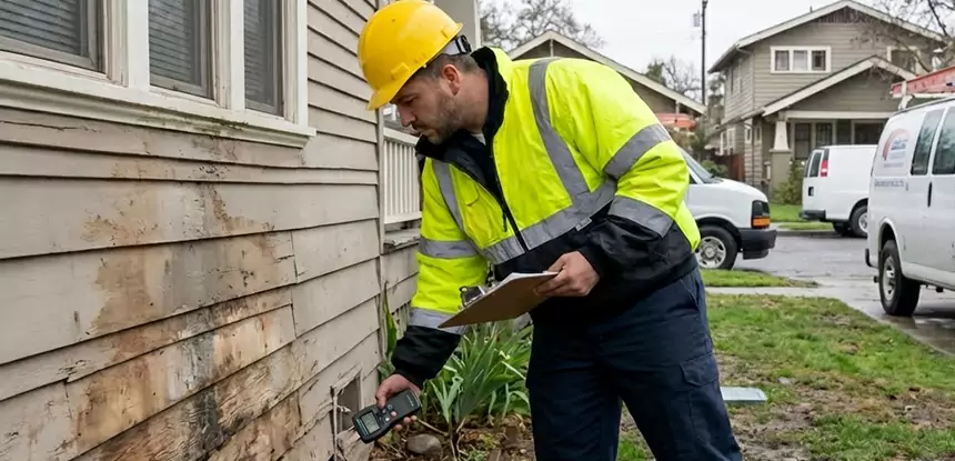Water Damage Exterior Wall Adairsville