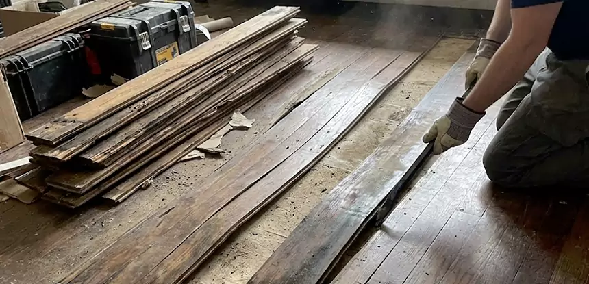 Wood Veneer Water Damage Repair Adairsville