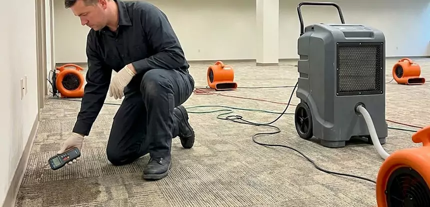 Drying Carpet Padding After Flood in Adairsville