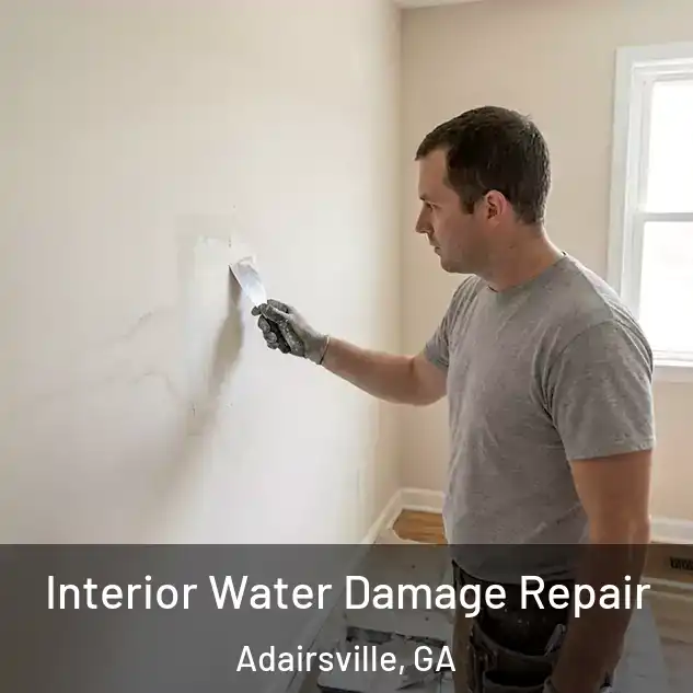  Interior Water Damage Repair Adairsville, GA