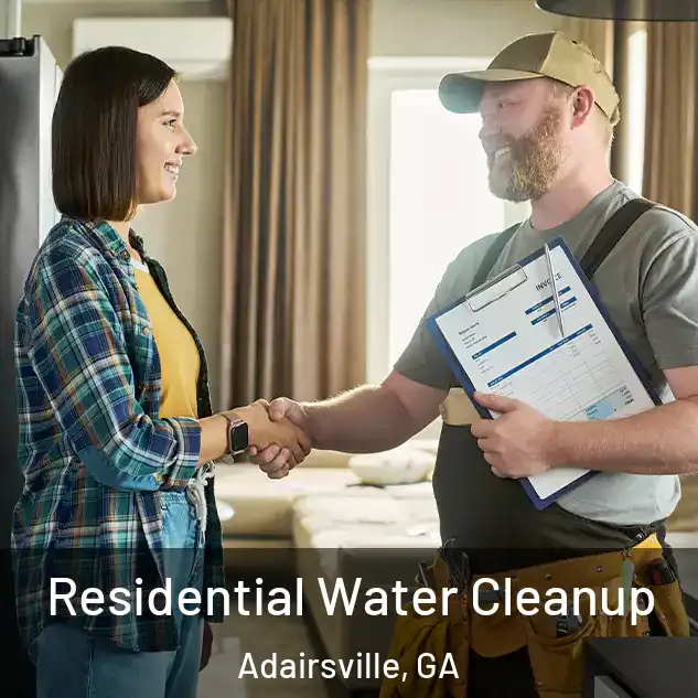  Residential Water Cleanup Adairsville, GA