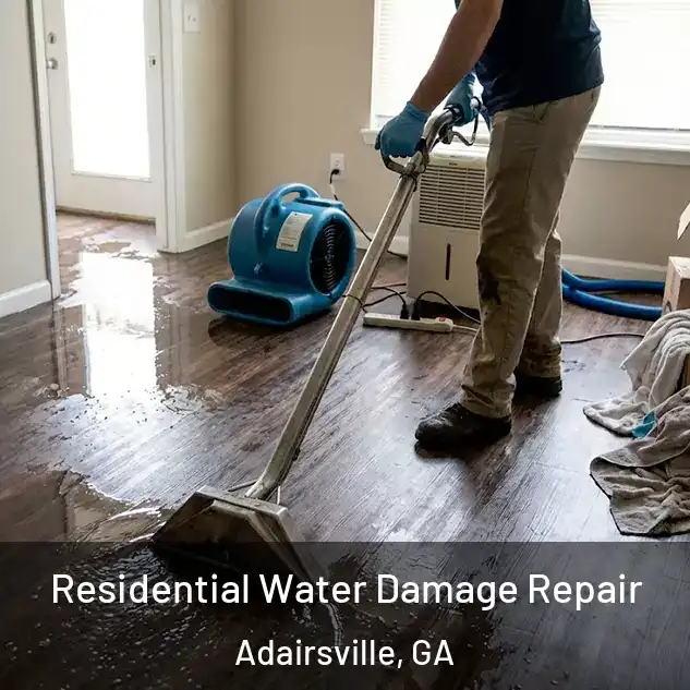  Residential Water Damage Repair Adairsville, GA