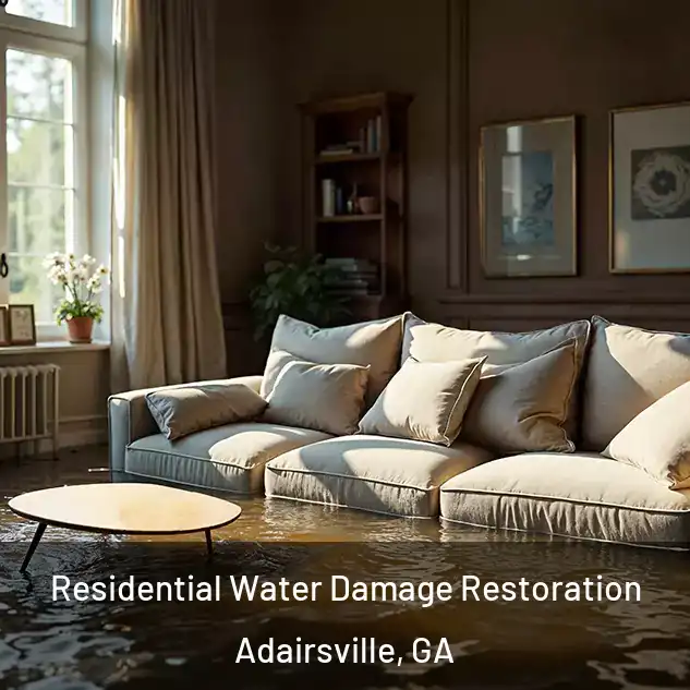  Residential Water Damage Restoration Adairsville, GA