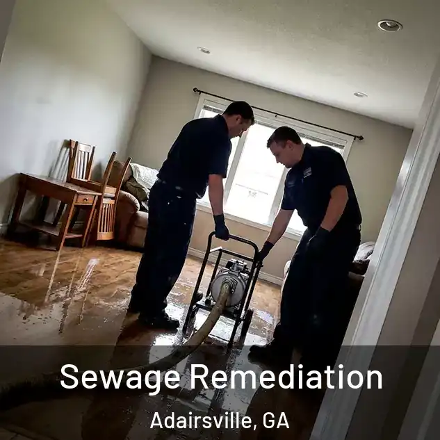  Sewage Remediation Adairsville, GA