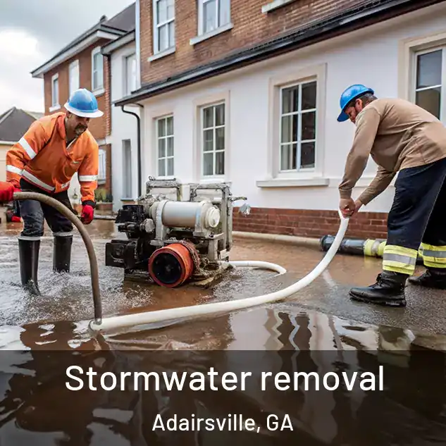  Stormwater removal Adairsville, GA