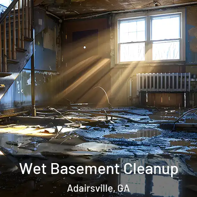  Wet Basement Cleanup Adairsville, GA